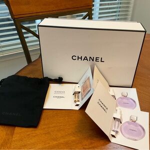 CHANEL Chance, Mademoiselle, Dust bag and gift box NWT AUTHENTIC